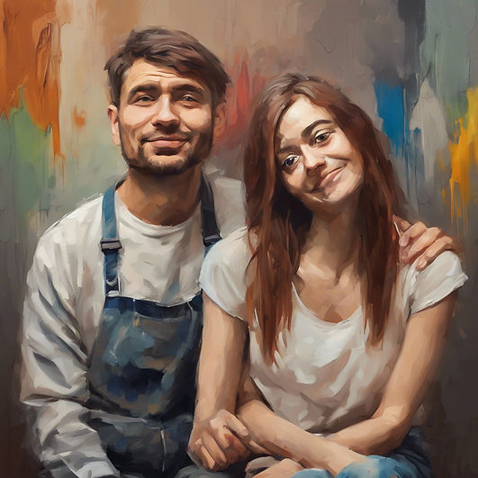 happy couple near sad couple .jpg