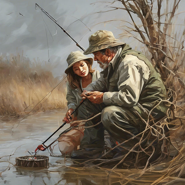 fisherman caught a woman in his fishing rod nest.jpg
